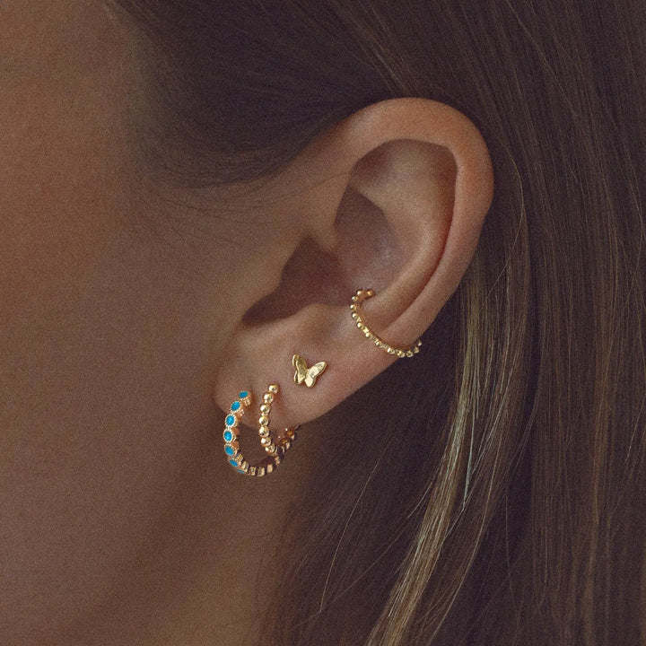 Liza - Mini Butterfly Stud Earrings Timi of Sweden