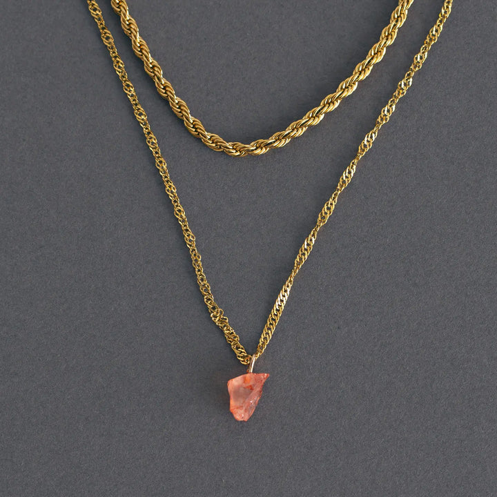 Isolde - Carnelian Necklace Timi of Sweden