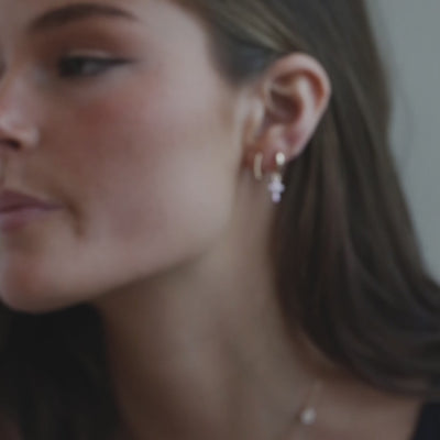 Emma - Small Circles Stud Earrings