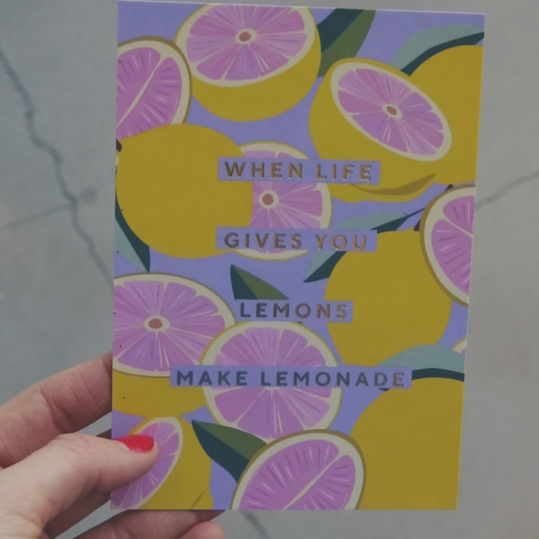 Lav Limonade postkort