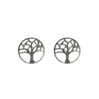 Joshua Tree Earrings Silver