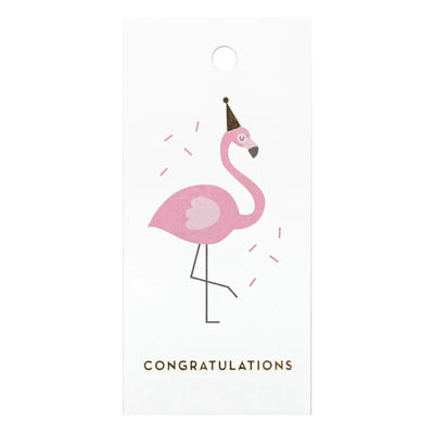 Party like a Flamingo Gift Tag