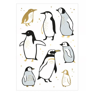 Penguins Postcard