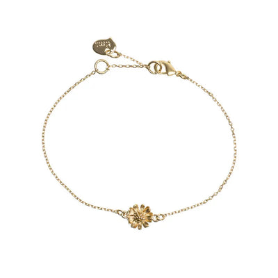 Bracelet 3D Flower Gold