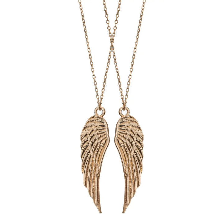 Wings Friendship Necklace Gold