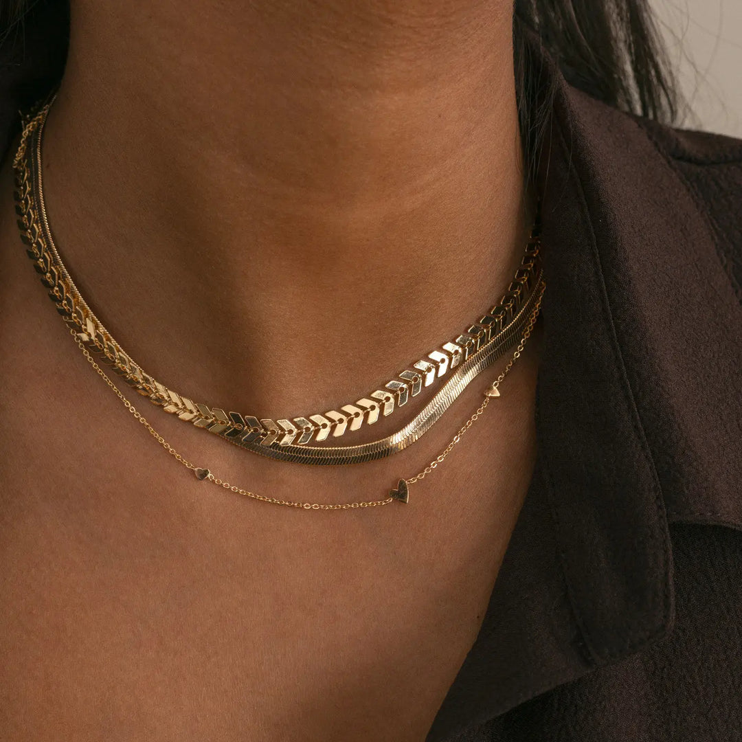 Ivy - Snake Chain Necklace Stainless Steel Timi of Sweden