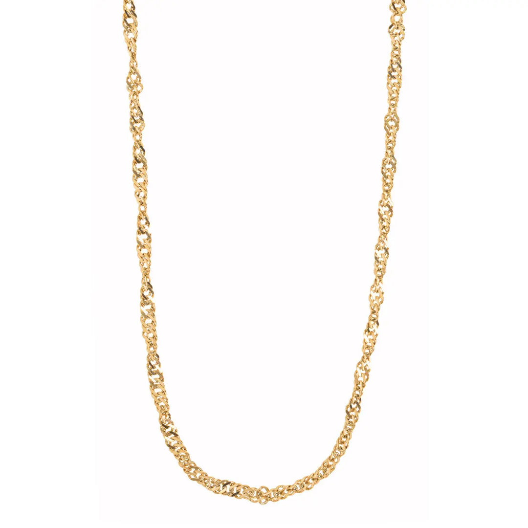 Twisted Chain Necklace Delicate | Stainless Steel
