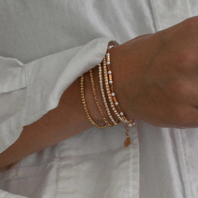 Cute Pearl Chain Bracelet