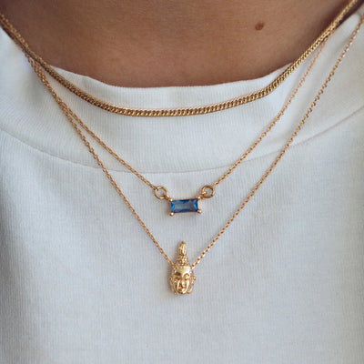 Buddha Necklace - Gold | Adjustable Chain