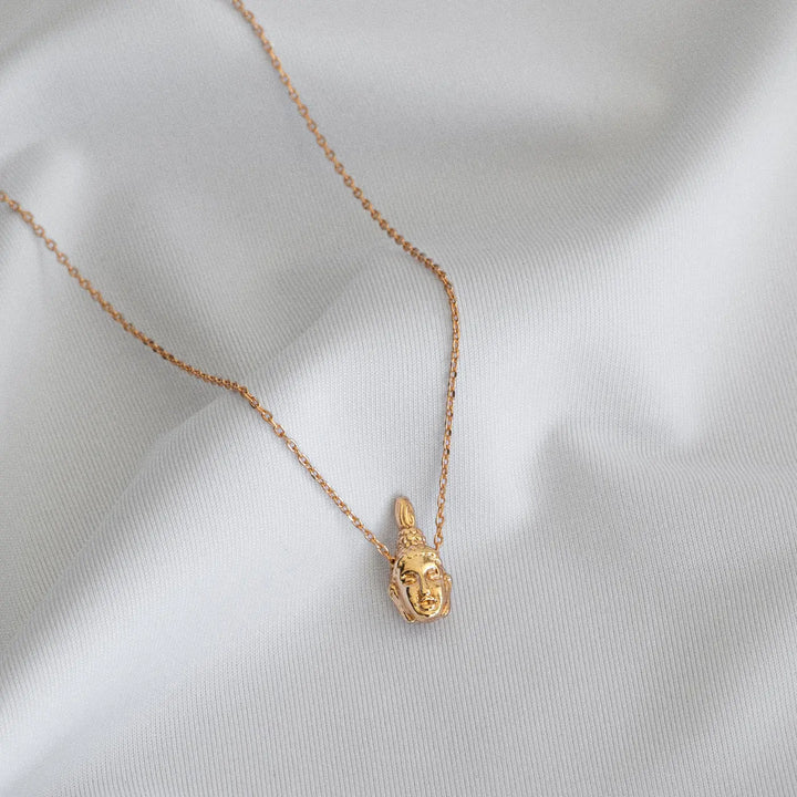 Buddha Necklace - Gold | Adjustable Chain