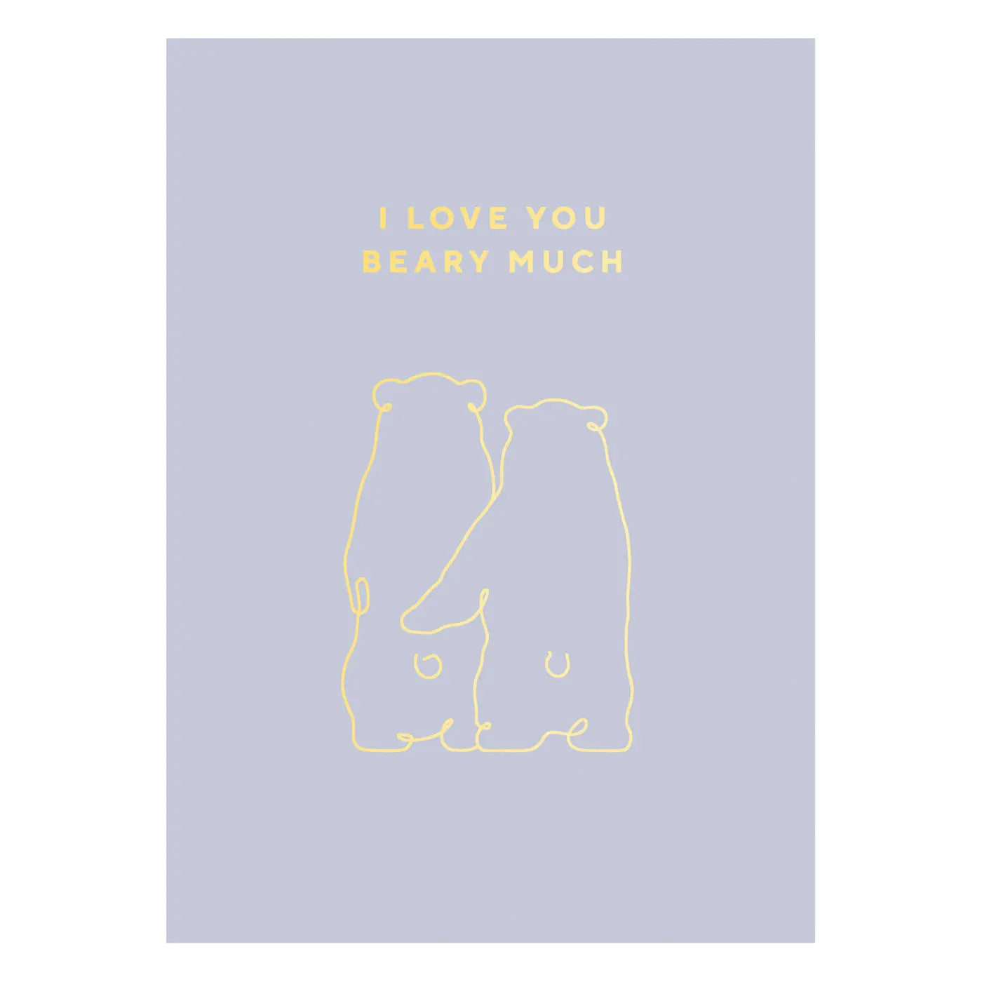 Love you Beary Much Postcard