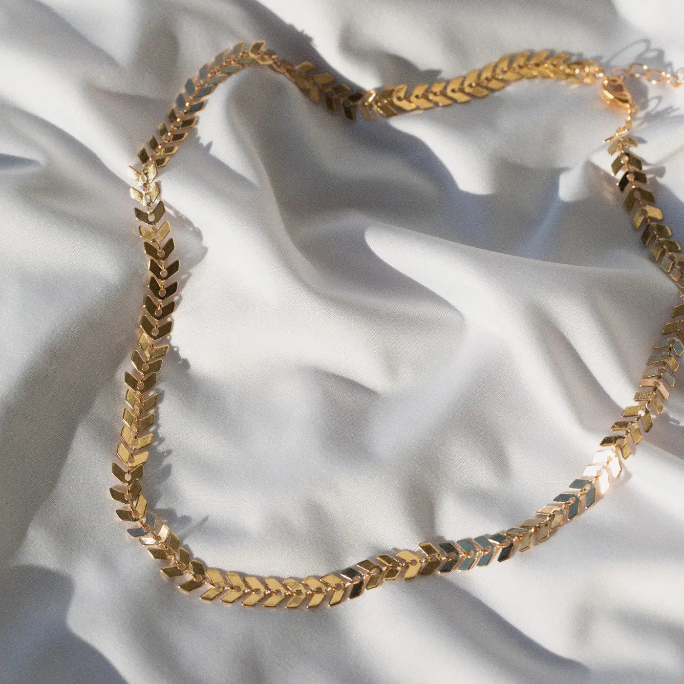 Fishtail Necklace | Gold Plated