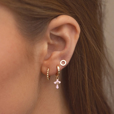 Emma - Small Circles Stud Earrings