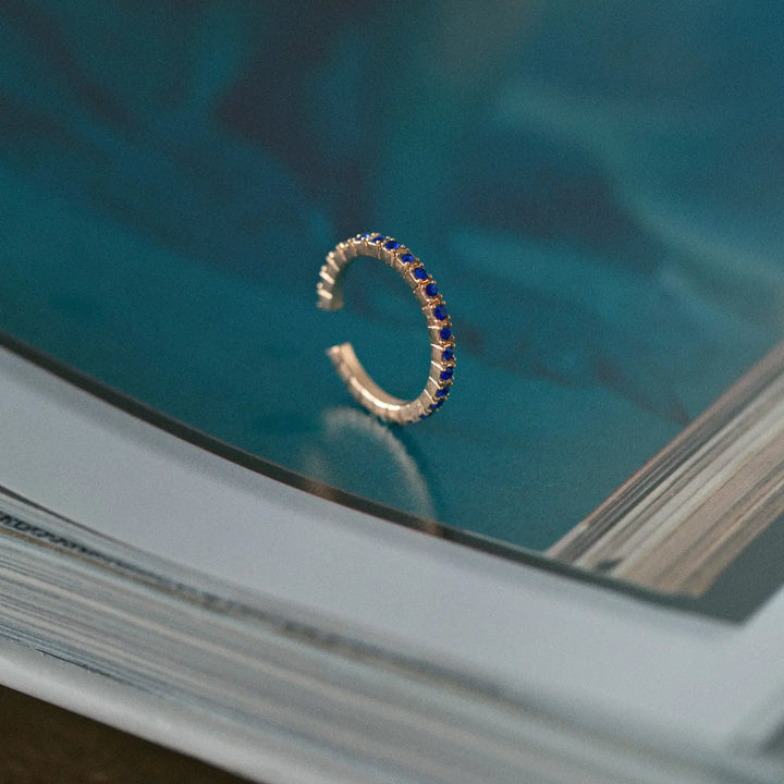 Ayla - Blue Crystal Ring Timi of Sweden