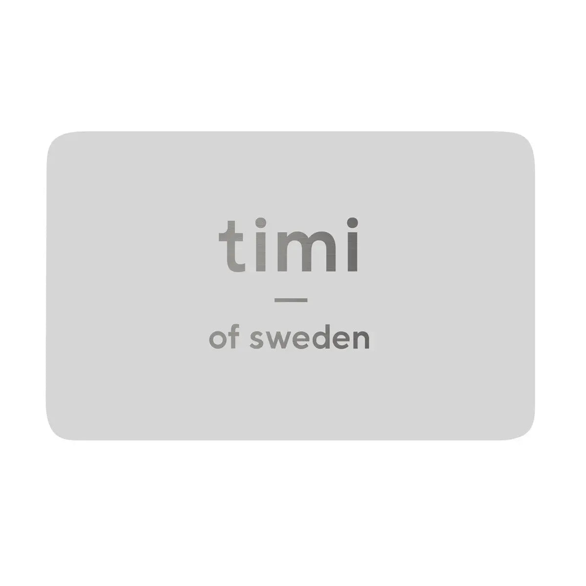 timi of Sweden gavekort